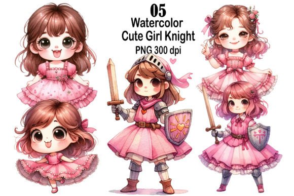 Watercolor Cute Girl Clipart: A Designer's Guide to Whimsical Visual Storytelling