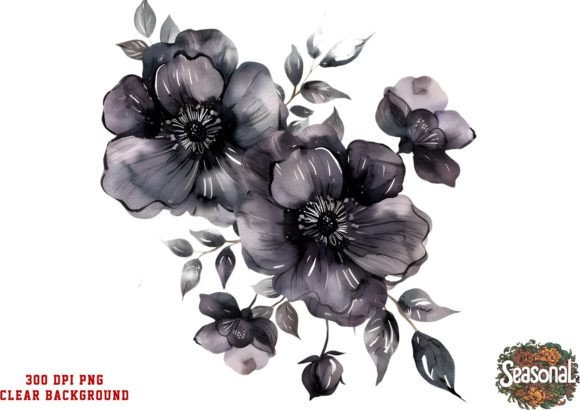 Watercolor Roses Spring Bouquet Love PNG: A Design Asset That Captures Emotion